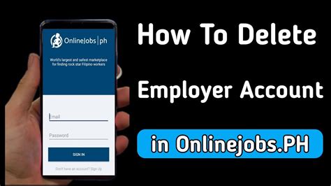 how to delete account in onlinejobs ph|Employer FAQs .